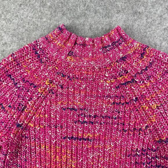 GAP Sweater Womens Small Multi Marl Knit Pullover Acrylic Warm Cozy Lightweight - Picture 10 of 13